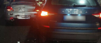 В Киеве водитель подшофе спровоцировала тройное ДТП