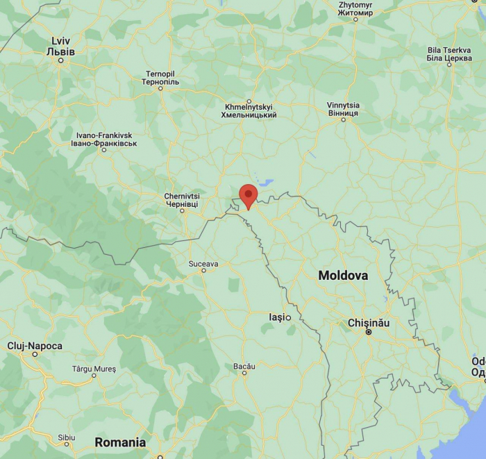 На территории Молдовы снова упала часть ракеты.