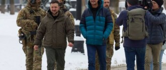В Киев на съемки приехал известный британский ведущий Беар Гриллс
