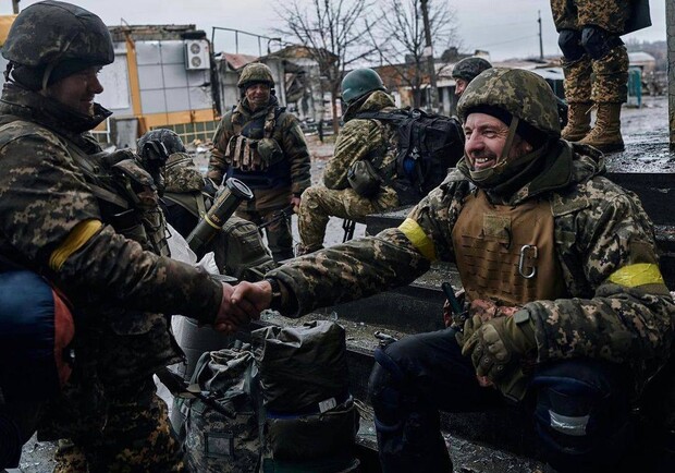 Карта боевых действий на Украине 3 января. 