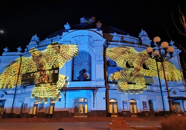 Художник из Швейцарии подсветил известные постройки в Киеве: фото. 