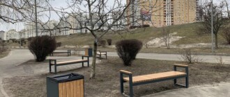 Еще в одном парке Киева стало комфортнее отдыхать