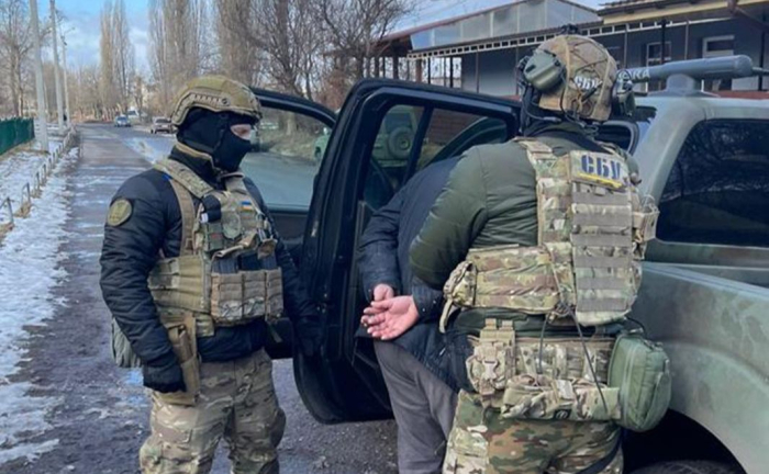 Російського агента затримали в ході спецоперації. Фото: СБУ