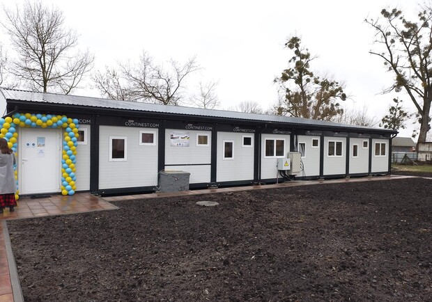 Под Киевом открыли модульный детский сад. 