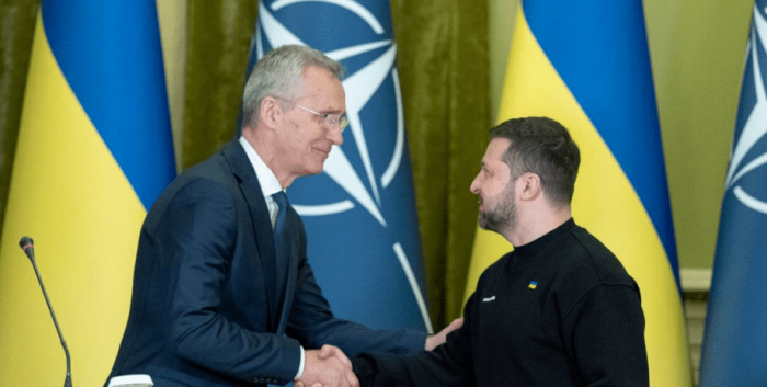 "Нам нужно больше": Зеленский провел переговоры с генсеком НАТО Столтенбергом (видео)