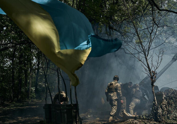 Карта боевых действий в Украине 22 мая. 