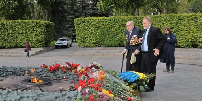 ветеран, ветеран 9 мая, 9 мая в киеве, киев мемориал славы