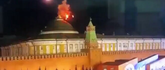 В РФ заявили, что Кремль был атакован украинскими беспилотниками: видео