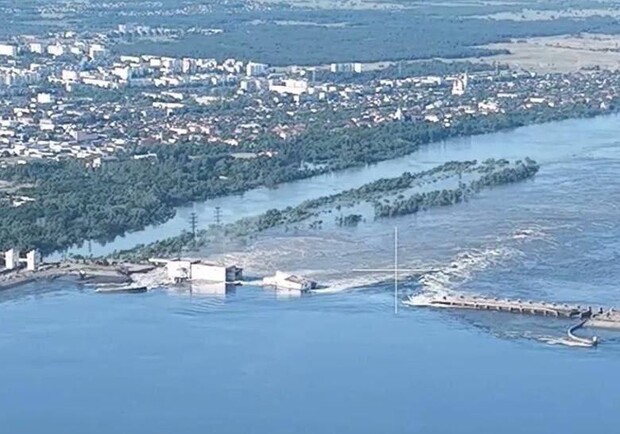 Подрыв Каховской ГЭС: началась эвакуация населения - Фото: херсонский журналист Константин Рыженко