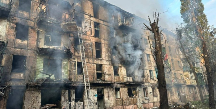 Кривой Рог, обстрел, жилой дом, разрушения, война в Украине