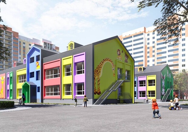 Заброшенную более 20 лет постройку на Оболони превратят в современный детский сад - фото. 