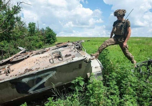 Карта боевых действий в Украине 15 июня - 