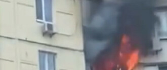 В Киеве произошел пожар в Соломенском районе: погиб человек