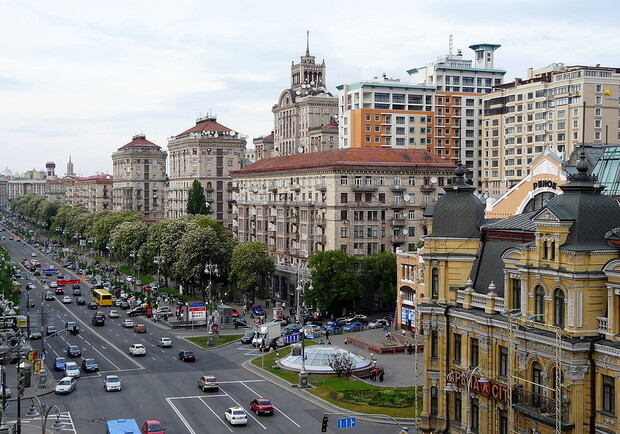 В Киеве перекроют движение транспорта по Крещатику на 8 суток. 