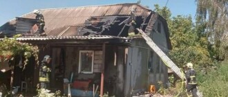 В Борисполе дом сгорел от солнечных лучей