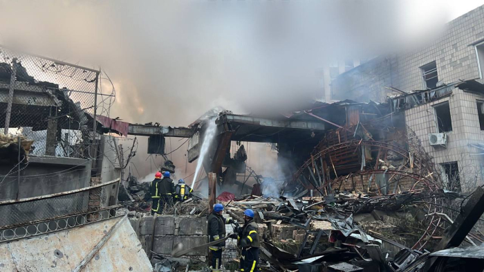 Последствия атаки на Киев -
