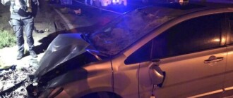 В Киеве автомобиль насмерть сбил военного на блокпосту