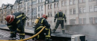 В Киеве на Подоле произошел пожар