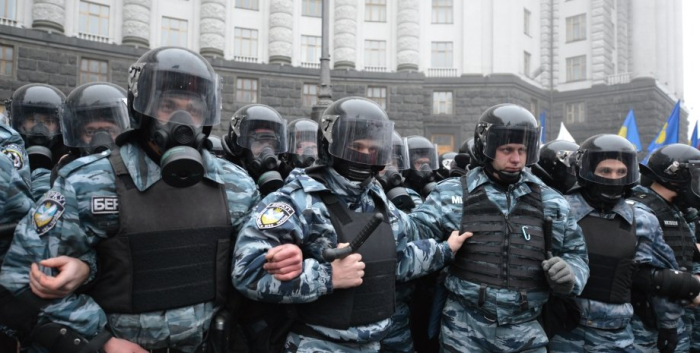 Беркут, Майдан, Евромайдан, протесты, Украина, фото