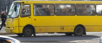 В Киеве во время движения маршрутки у водителя остановилось сердце