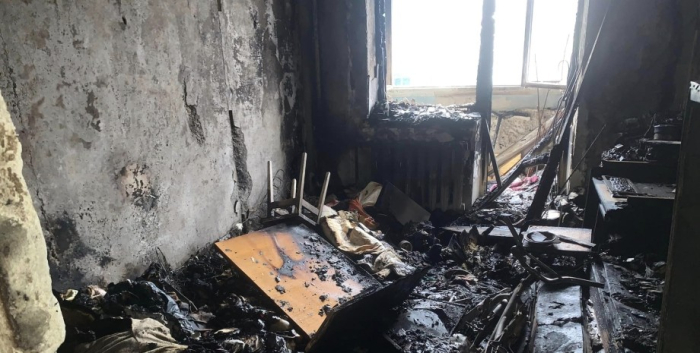 Сожженная квартира, квартира пожар Киев, Киев последствия обстрела, Киев 2 января пожар, Киев 2 января пострадавшие, Киев 2 января жертвы
