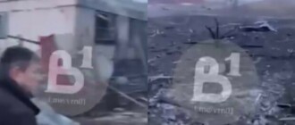 Летевшая на Киев ракета упала на территории РФ и разрушила дома