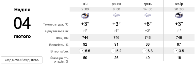 Какая погода будет в Киеве на выходных – 3 и 4 февраля фото 1