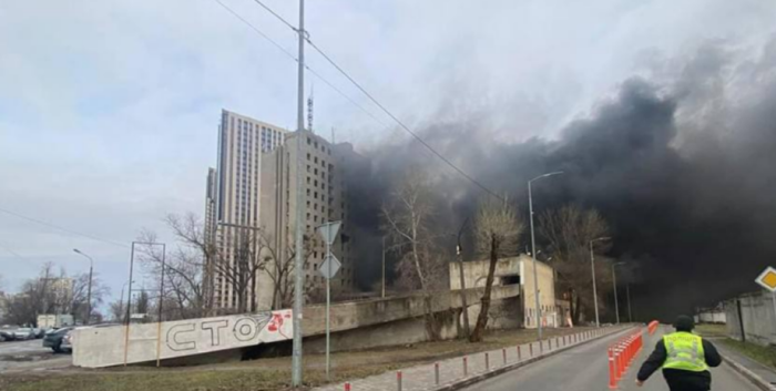 Обстрел Киева 7 февраля, война, киев, удар по Киеву, обстрел Киева, обстрел Киева