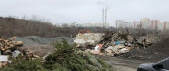 Участок земли в Соломенском районе столицы превратили в  нелегальную свалку - фото