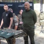 Ноші для евакуації та захист військових: на Київщині випробували новий вид бронезахисту