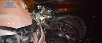 В Киеве пьяный водитель BMW мчался по встречной полосе и покалечил трех человек: фото, видео