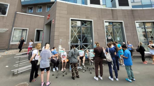 Голова ДСНС: Правильні дії медиків "Охматдиту" допомогли уникнути великої кількості жертв