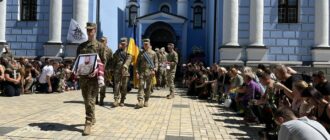 У Києві попрощалися з військовим Володимиром "Ірландцем" Сергієвським