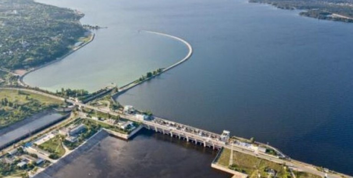 Киевская ГЭС, дамба Киевская ГЭС, дамба удар ВС РФ 26 августа, обстрел 26 августа Киевская ГЭС, обстрел удар по энергетике, обстрел удар по Киеву