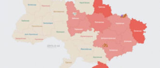 У 9 областях лунала тривога через загрозу балістики і дрони