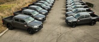 Київщина передала для трьох військових частин пікапи-позашляховики та безпілотники