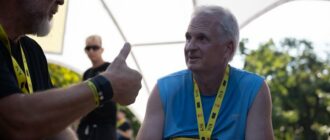 У Києві відбувся забіг на підтримку українських полонених за участі історика Тімоті Снайдера