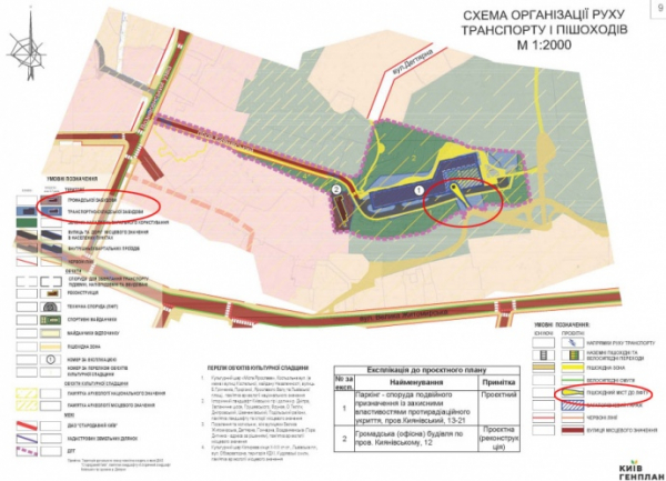 Влада Києва хоче дозволити збудувати паркінг і місток поблизу Пейзажки, Мінкульт – проти 