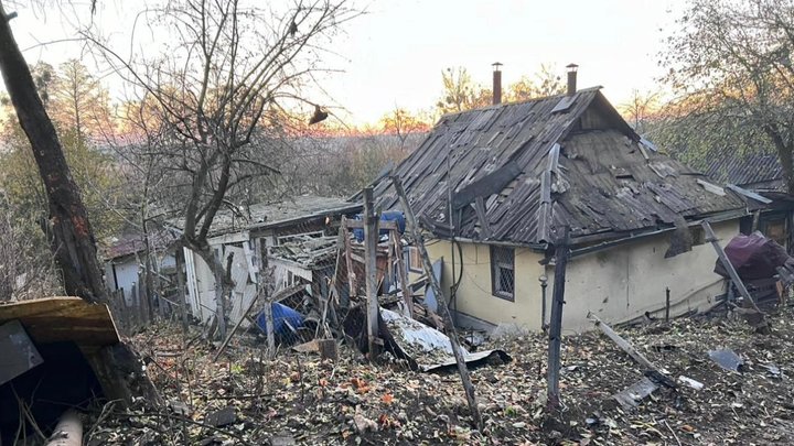 На Київщині пошкоджені чотири будинки внаслідок атаки безпілотників