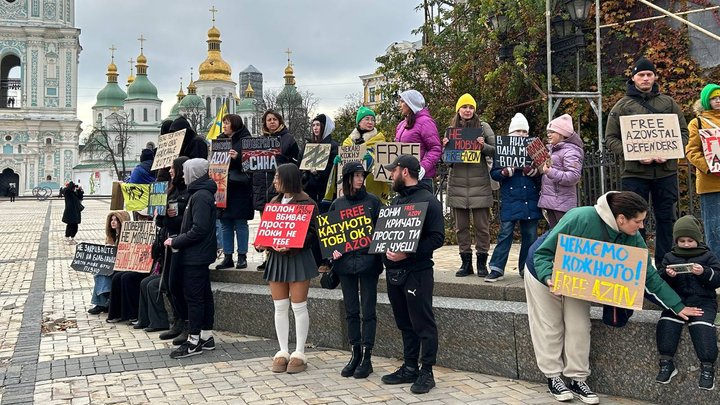 "У них одна мрія — воля": в Києві пройшла акція, присвячена військовополоненим