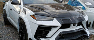 В окрестностях Киева заметили уникальный Lamborghini Urus