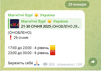 Землю накрыла сильнейшая за январь магнитная буря уровня 6