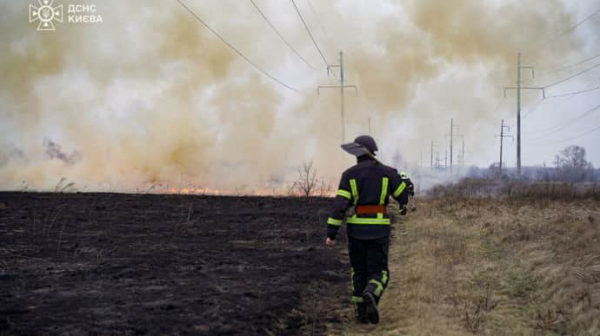 У Києві працювала ППО, уламки упали на відкритій місцевості