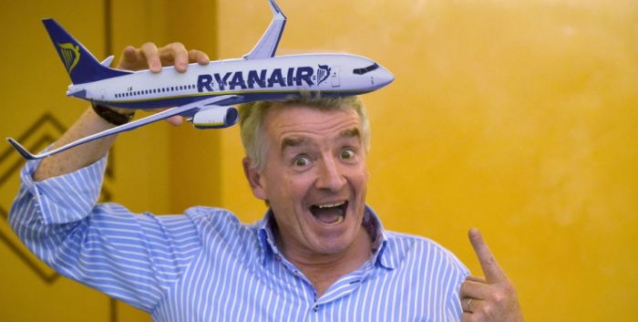 авиакомпания, Ryanair, Майкл О'Лири, самолет