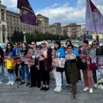 У Києві мітингували за чіткі терміни служби та на підтримку військовополонених