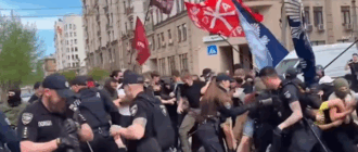 В Киеве на фестивале ЛГБТ-кино произошла драка