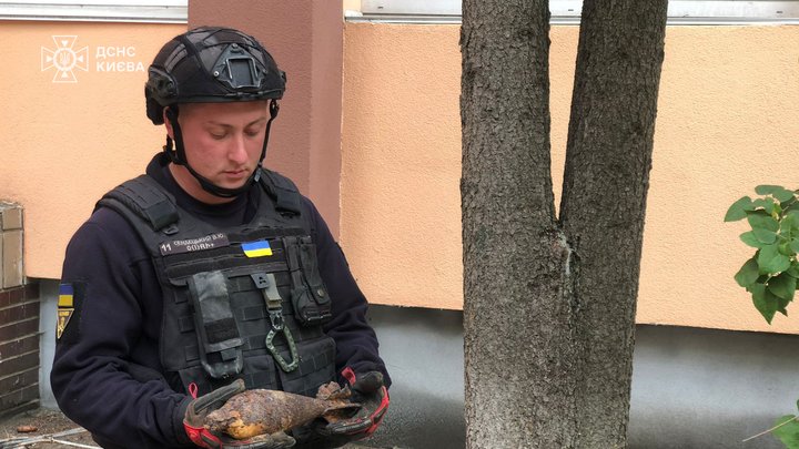 У Києві на території дитсадка знайшли міну, дітей та персонал евакуювали