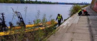 В Киеве женщина упала в Днепр с Пешеходного моста