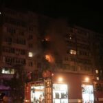Массированные обстрелы Киева: пожары вспыхнули сразу в нескольких районах