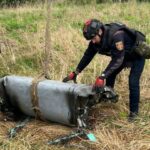 У полі на Київщині знайшли бойову частину крилатої російської ракети Х-101